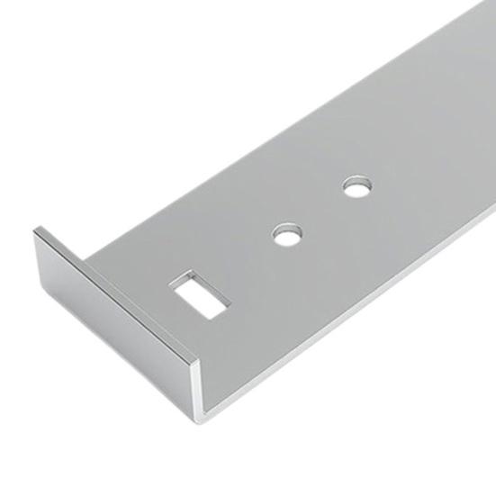 2Pcs Metal Mailbox Mounting Bracket with Screws Rustproof Corrosion Resistant Strong Load-bearing Mailbox Installation Kit