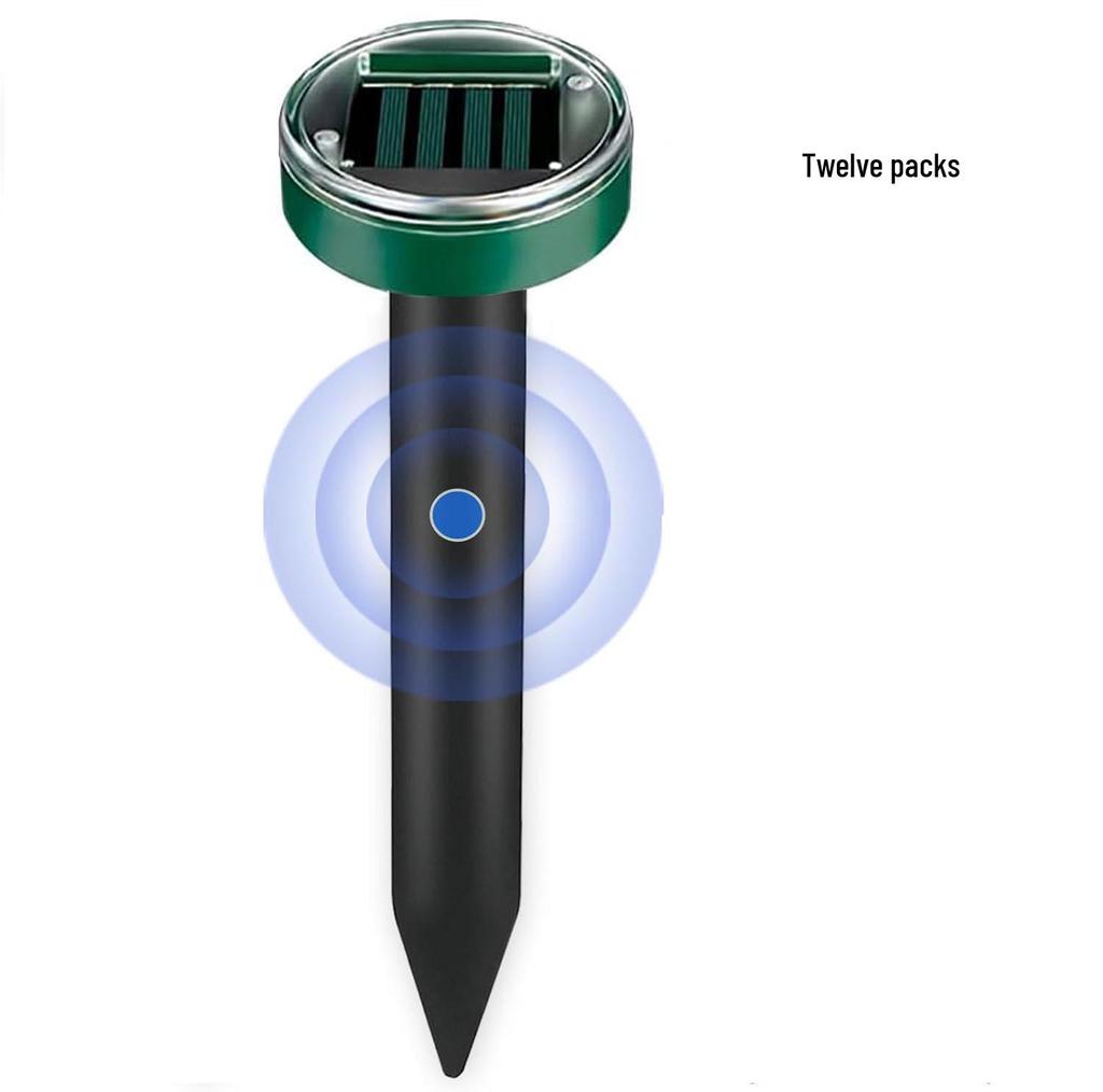 Солнечный ультразвуковой отпугиватель животных: Отпугиватель мышей, змей, птиц, собак, кошек