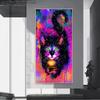 Modern Rock Graffiti Animal Cat Posters and Prints Canvas Painting Wall Art Picture for Living Room Nordic Mural Home Decoration No Frame