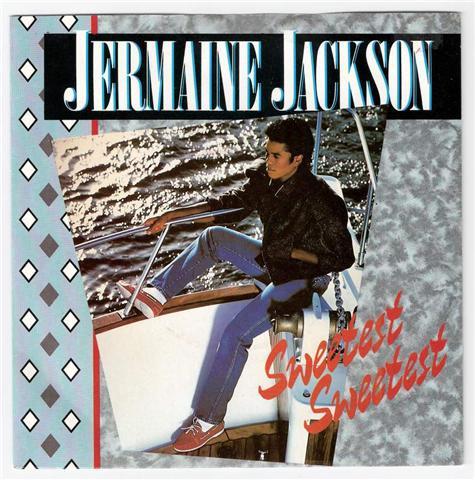 7-дюймовая пластинка JERMAINE JACKSON - Sweetest Sweetest JJK1 Arista 1984 UK Танцевальная и Электронная Б/У