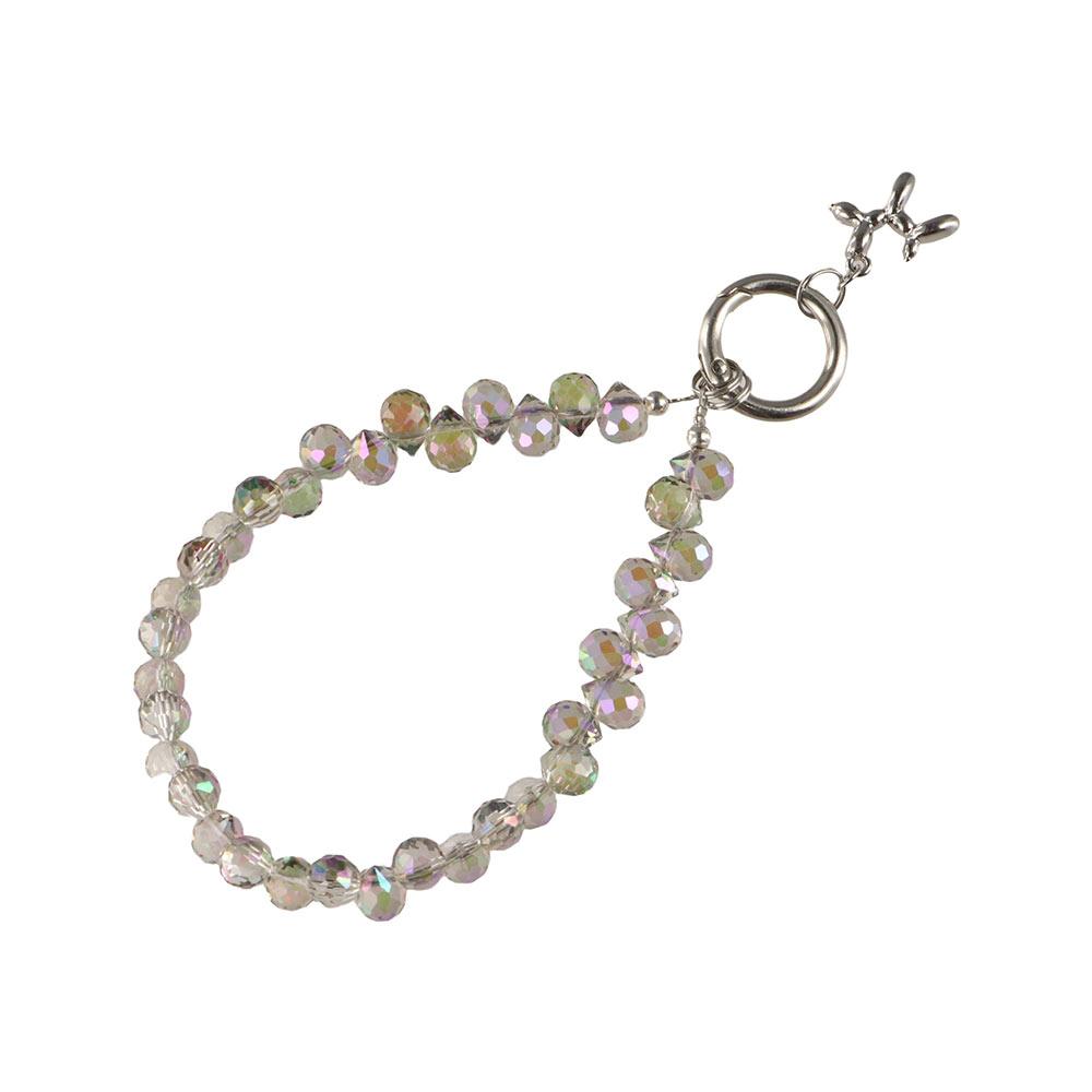 Цветной стразовый кристальный бисер ремешок для телефона с собакой шнурок для мобильного телефона подарок на Новый год