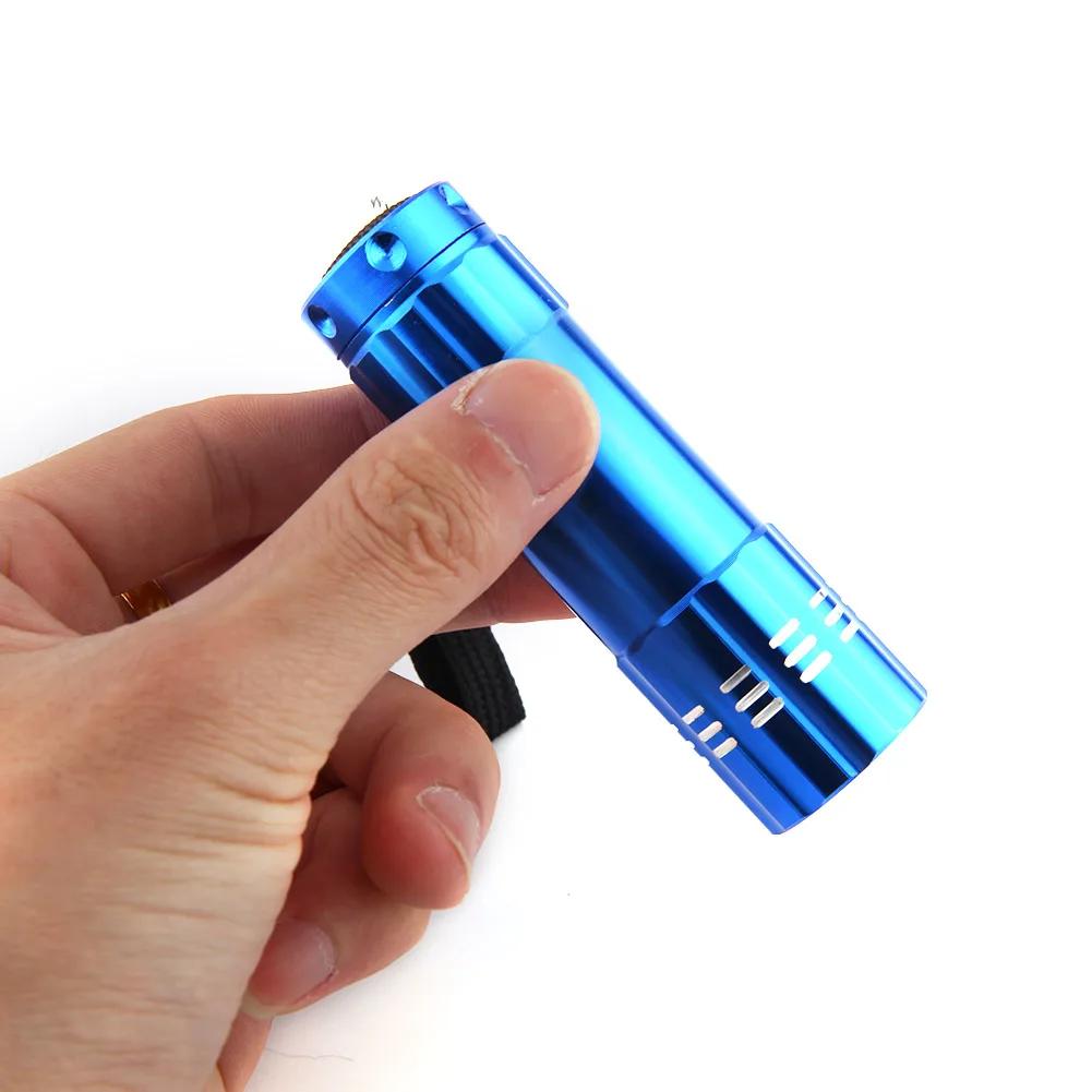 Portable Ultra Violet LED Flashlight Blacklight Light 395 nM Inspection Lamp Torch Light UV Lamp Waterproof Ultraviolet Lamp