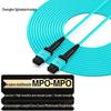 ZKOPTO MPO-MPO Female B Polarity OM3 Multimode Fiber Patch Cable
