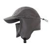 Connectyle Waterproof Winter Cap with Ear Cold Weather Hat with Face Work Fishing Dark Gray Men's Flaps, Cover, Cap, Cap,