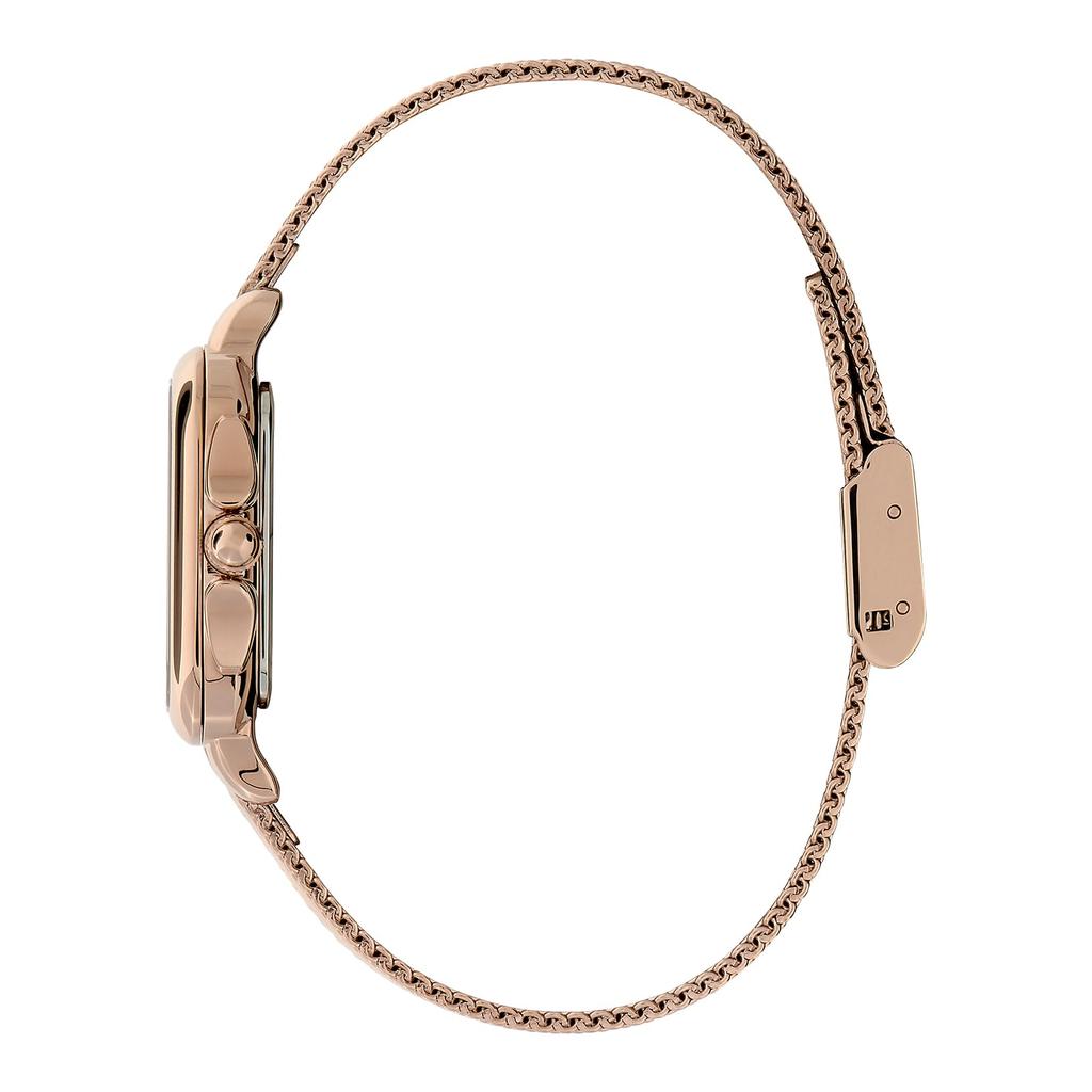 Авторизованный дилер Olivia Burton Watch Ladies 24000088 Classic 28mm Grosvenor Mushroom Carnation Gold Mesh Watch [OLIVIA BURTON] &