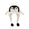 Kids Hat Penguin Design Ear Protection Knit Hat Autumn Winter Lightweight Warm Hat Outdoor Travel Accessory