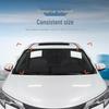 Яркие декоративные полосы для лобового стекла и кузова Toyota Sienna