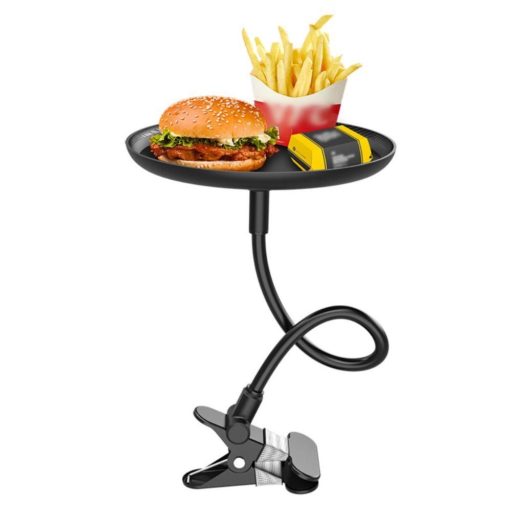with Clamp Car Cup Holder Tray 360° Swivel Arm Car Tray Table Drink Stand  Mobile Phone Holder