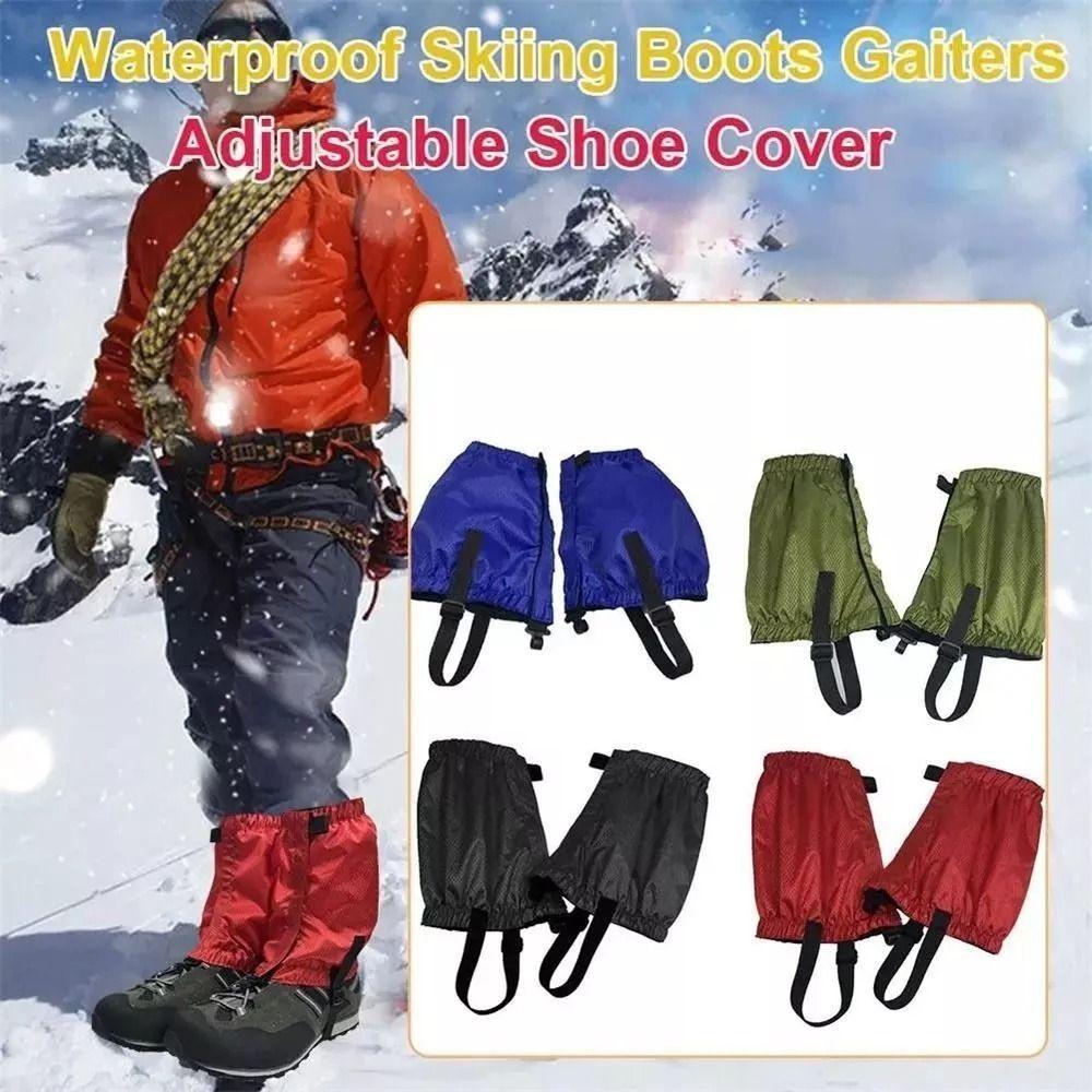 Breathable Legging Gaiter Oxford Cloth Shoe Snow Gaiters Climbing Camping Hiking Ski Boot