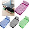 Set Pillow Mat Massage Neck Foot Yoga Needle Back Cushion Acupressure Health Foot Point Diagram Plastic Relax Stand Press