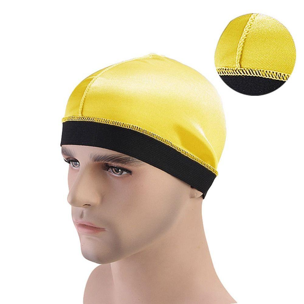 Дышащие мужские шапки Durag, эластичные многоцветные кепки Durag, капот, волнистые кепки, мужские