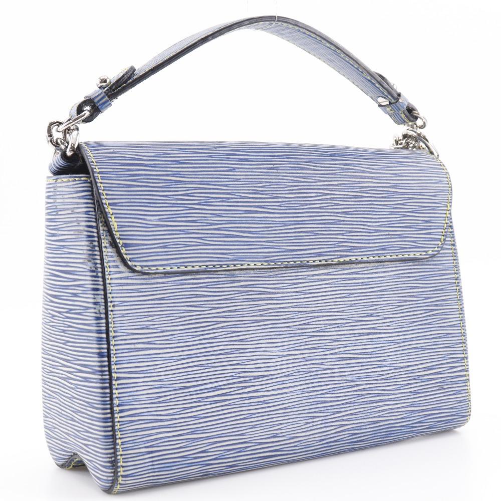 Louis Vuitton Сумка через плечо Twist MM M50271 Деним Эпи Кожа Эпи Женская Б/У