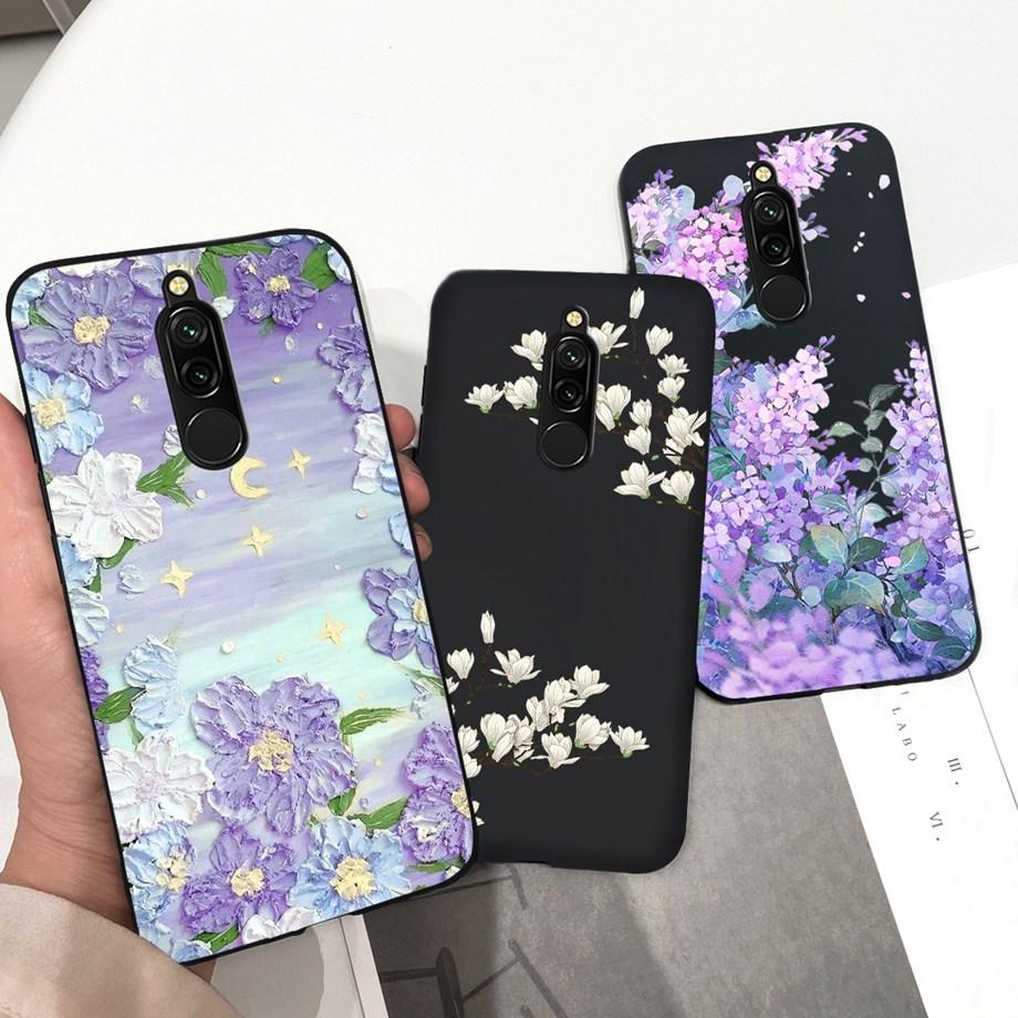 Милый чехол из жидкого силикона для Xiaomi Redmi 8 Capa Защитная задняя крышка Для Redmi Note 8 Pro Note8Pro Note 8T Бампер Чехол Redmi8