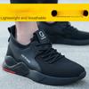Anti-smashing and Anti-piercing Labor Insurance Shoes, Steel Bag Head, Comfortable, Breathable and Lightweight Safety Shoes