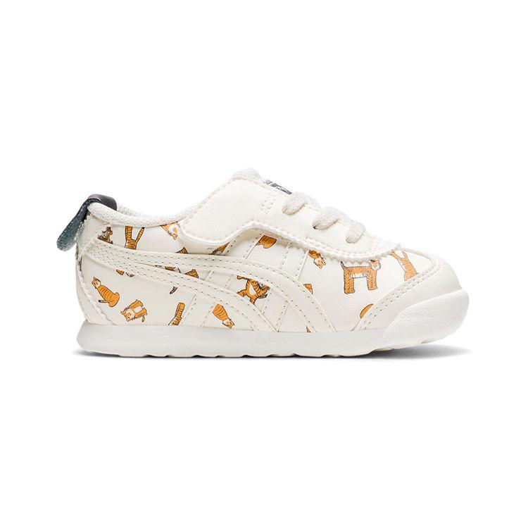 ONITSUKA TIGER Детские кроссовки Mexico 66 TS All-Over Tiger Print Кремовые 1184A151-101