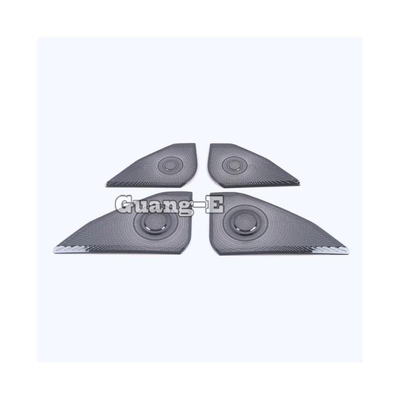 Door Stainless Steel ide Audio Speak Trumpet Sound Ring Circle Trim Frame For VW Volkswagen Golf8 Golf 8