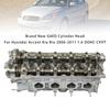 Новая головка блока цилиндров G4ED для Hyundai Accent Kia Rio 2006-2011 1.6 DOHC CVVT