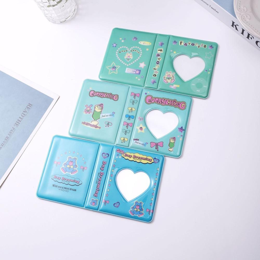 36 карманов держатель для фотокарточек Love Heart держатель для фото мини-книга с именами