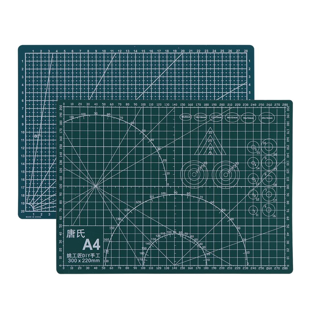30*22 см Ткань Кожа Ремесло Картон Инструмент Для Шитья Коврик Для Резки А4 Сетка Линии Пластина Для Резки Бумага Картон