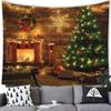 Главная Рождественская елка Теплый стиль Трансграничный гобелен Настенный гобелен