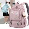 New Student Schoolbag Women Ins Large Capacity To Reduce Burdens  Fashionable and Beautiful Girls High Quality Middle School Students Backpack