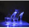 Новые туфли для ночного клуба на толстом каблуке, светящиеся туфли, женская обувь, туфли для подиума, туфли для танцев на шесте, босоножки со кристальной подошвой LFD-10367-Q1