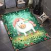 Cartoon Cute Unicorn Print Carpet Living Room Bedroom Bedside Sofa Floor Mat Modern Home Decor Kids Room Area Rug Luxury Gift