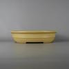 Used Tokoname Bonsai Pot by Reiho | Medium Oval Pot – Approx. 38.8cm Long Side | White Glazed Ceramic | Japanese Handmade Planter
