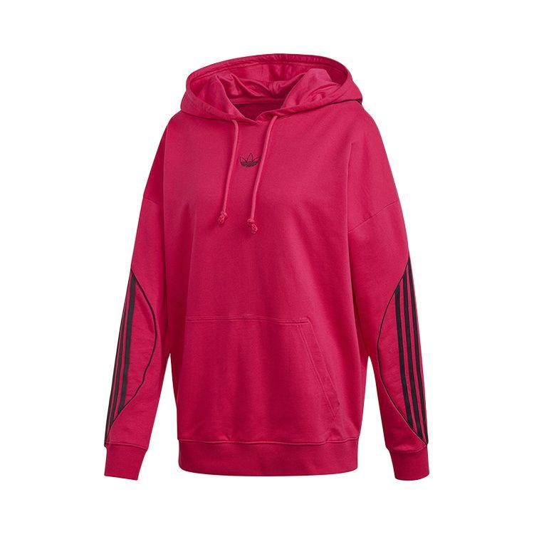 adidas Оригинальная дышащая толстовка с капюшоном, спортивная повседневная толстовка для женщин, толстовка FM1955