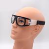 Sports Goggles Adult Protective Safety Goggles Basketball Glasses for Men with Adjustable Head Strap & Replaceable Lens