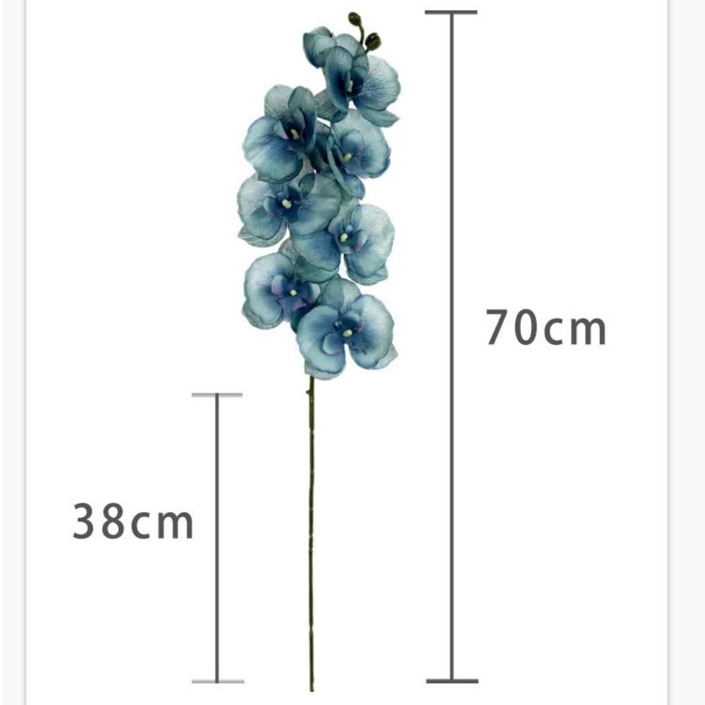 Одиночный букет из искусственных цветов орхидеи фаленопсис с 8 головками Свадебное украшение