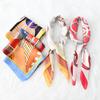 Women'S New Fashionable Atmosphere Simulation Silk Scarf Neck Protection Scarf Spring Summer Autumn Square Scarf