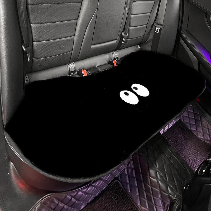 Luxury Winter Plush Heated Car Seat Cushion Set - Anti-Freeze, High-End Design for Women