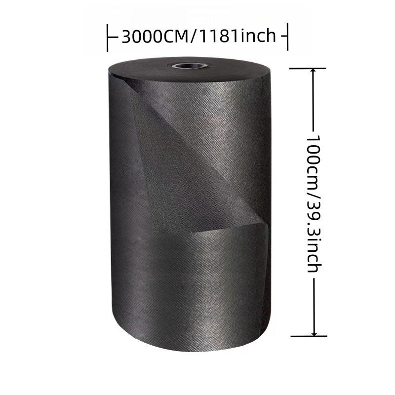 Ткань для защиты от сорняков шириной 1181 дюйм, Утолщенная прочная садовая подстилка, Садовая почвенная текстильная ткань, Ландшафтная ткань