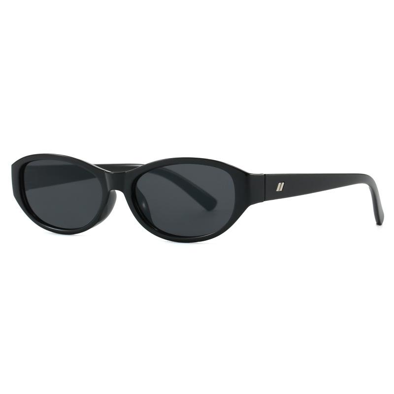 Vintage Stylish Spicy Girl Style Eyewear High Quality Men Women Outdoor Driving Uv400 Shades Oval Sunglasses