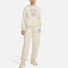 Nike Sportswear Club Fleece Letter Print Jogger Pants Women bottoms Ivory HF4505-126