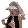 Neck Protection Sun Hat UV Protection Baseball Cap Korean American Style Headscarf Hat