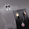 Mini Necklace Display Rack Acrylic Mannequin Pendant Model Creative Showing Stand  Jewelry Shop
