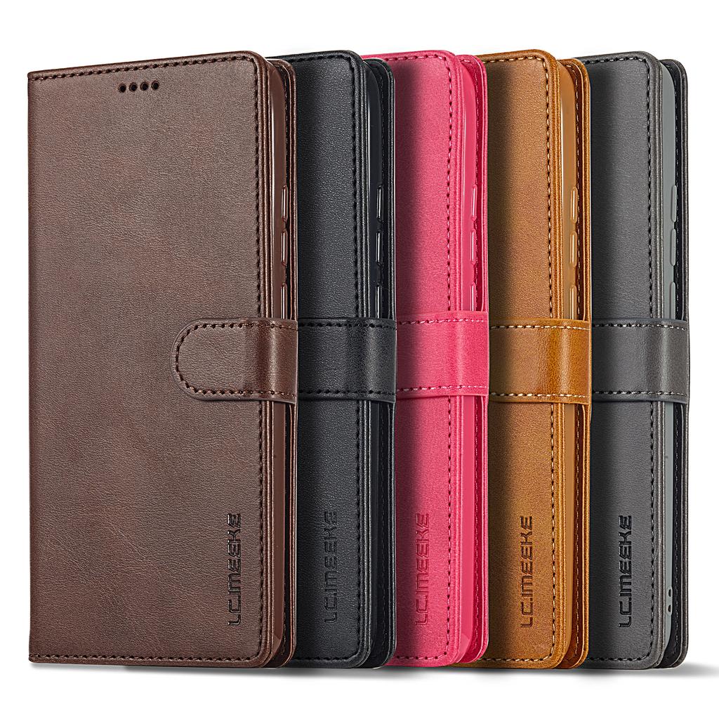 Leather Flip Case For XiaoMi 13T 12T Redmi Note 13 12S 11S 10S 13C 12 11 10 Pro Plus 5G Wallet Cover Mi Poco X6 X5 5G M6 Pro