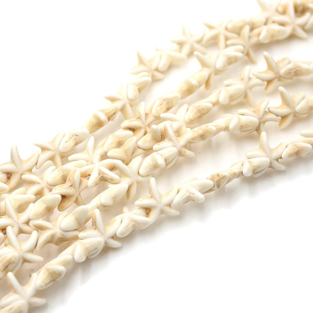 Stone Powder Sea Loose Spacer Stone Beads Waterproof DIY Anklet Accessory Bracelet