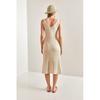 Women's Strap Openwork Summer Knitwear Dress