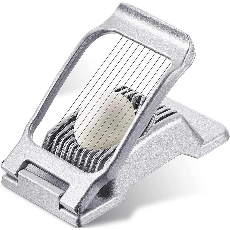 High Quality Multipurpose Egg Dicer for Hard Boiled Eggs Heavy Duty Egg Cutter Egg Slicer Stainless Steel Wire 2