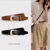 Belt Summer Brown Belt with Fine Matching Western Pants Simple and Versatile Belt 2024 New Fashion Decoration