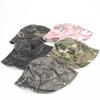 Sun Protection Panama Hat Camouflage Fisherman Hat Vintage Bucket Hat  Outdoor Travel
