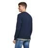 Jack & Jones Basic Crew Neck Sweatshirt 50% cotton 50% polyester marine