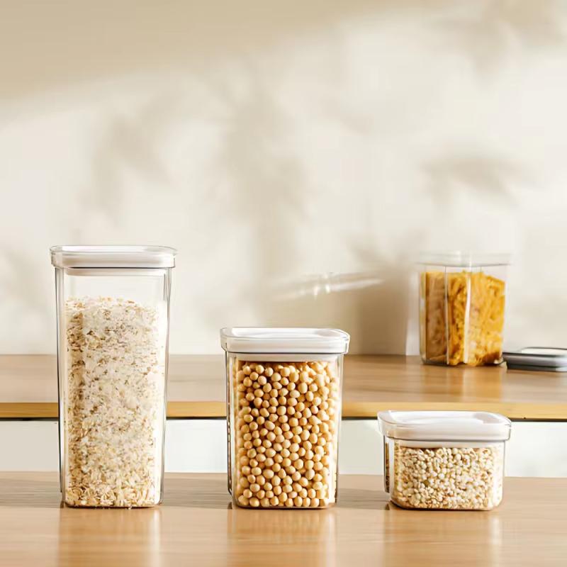 Герметичный дозатор стирального порошка, ящик для хранения порошка, прозрачный контейнер для жидкости для стирального порошка с банкой с крышками