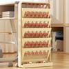 Multi-Layer Large Capacity Bookshelf Removable Textbook Storage Rack  Household Dormitory