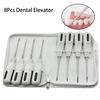 8Pcs Dental Stainless Steel Elevator White Surgery Extracting Apical Root Elevator High Quality Dentistry Surgical Instrument