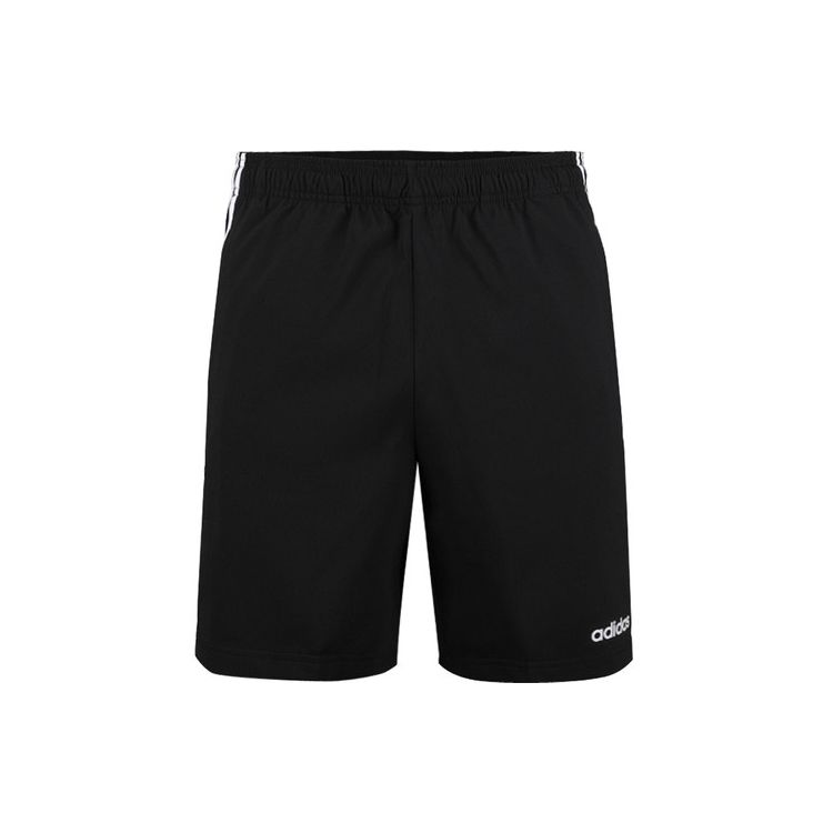 adidas Шорты для тренировок с логотипом 3 полоски Мужские Низ Черный DQ3073