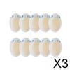 3x10x Blister Pads Heel Protector Stickers Anti Friction Protect Skin From Rubbing Shoes Oval Shaped
